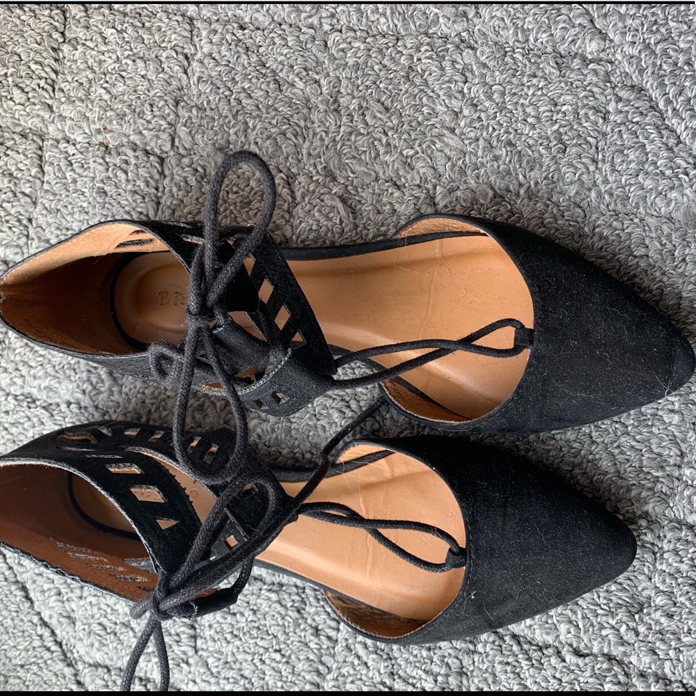 Black flats